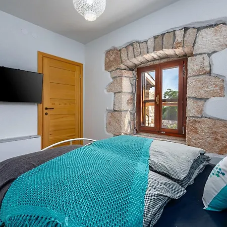 Rustic Stone House With Pool